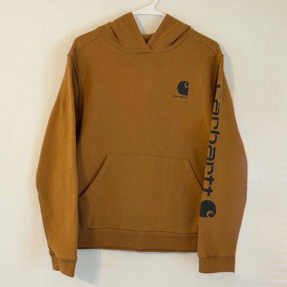 Carhartt Other - Carhartt Kids Tan Hoodie Sweater Pullover